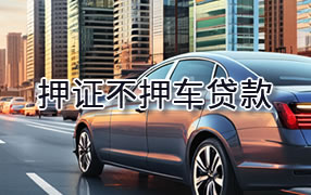 台州押证不押车贷款